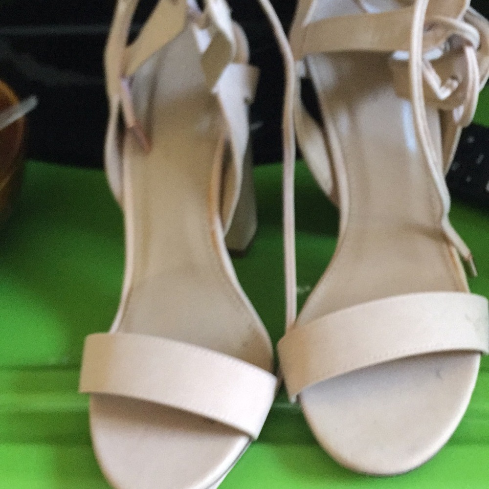 Pink Cream High Heels